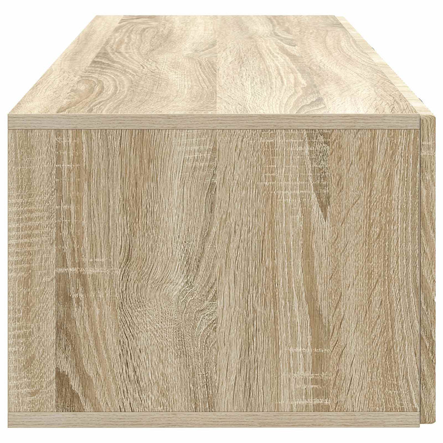 Wandbeugel TV-kast Sonoma Eiken 98 x 41 x 30 cm Bewerkt hout