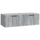 TV-kast 98x41x30 cm grijs sonoma bewerkt hout