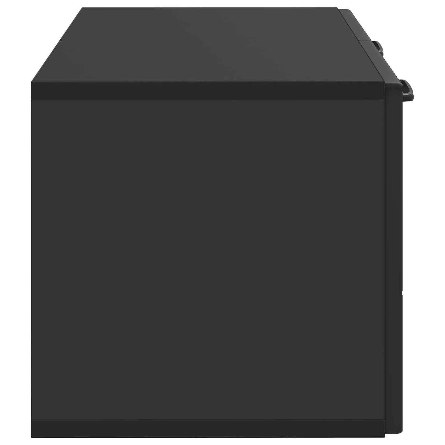 Wandbeugel TV-kast Zwart 59,5 x 31 x 30 cm Bewerkt hout