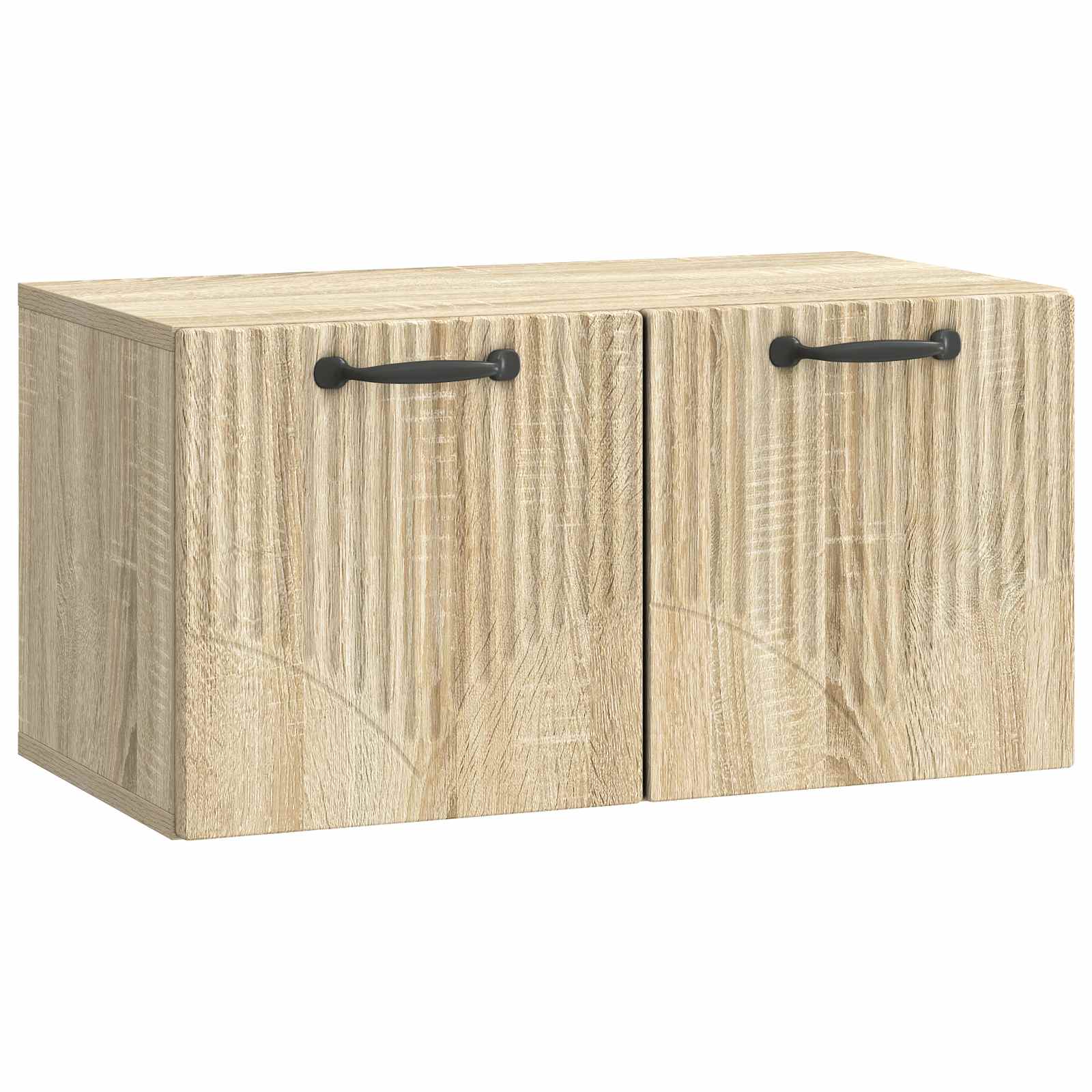 Wandbeugel TV-kast Sonoma Eiken 59,5 x 31 x 30 cm Bewerkt hout