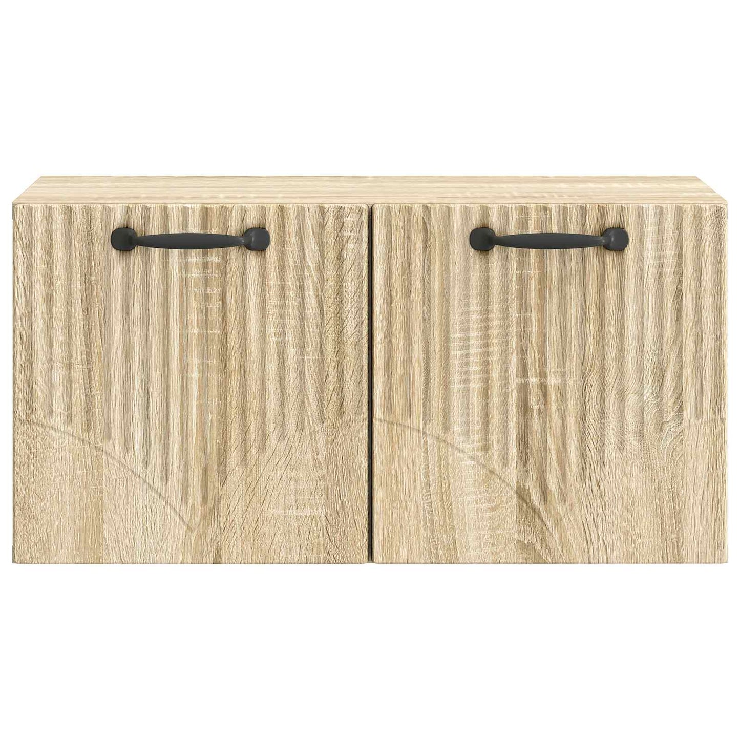 Wandbeugel TV-kast Sonoma Eiken 59,5 x 31 x 30 cm Bewerkt hout