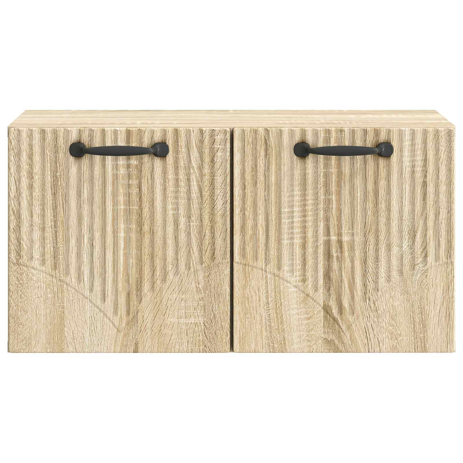 Wandbeugel TV-kast Sonoma Eiken 59,5 x 31 x 30 cm Bewerkt hout