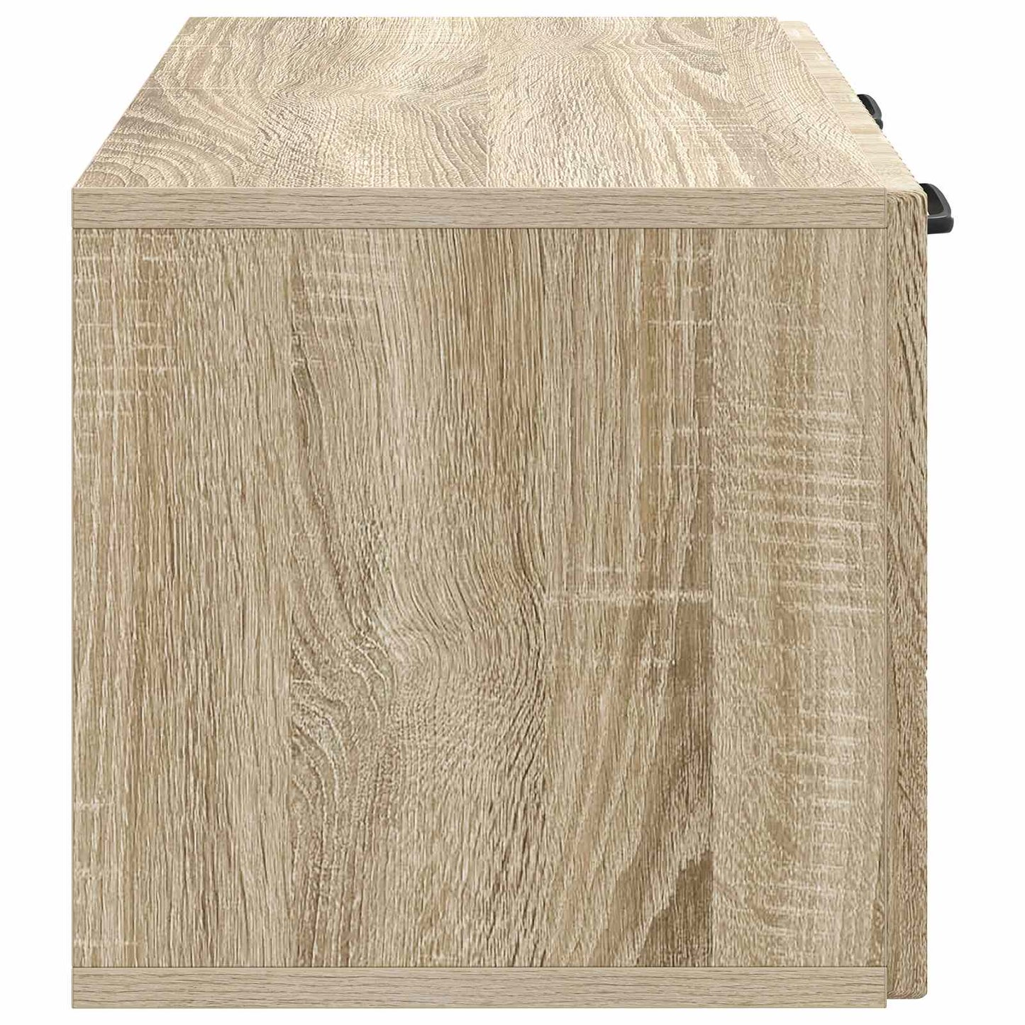 Wandbeugel TV-kast Sonoma Eiken 59,5 x 31 x 30 cm Bewerkt hout