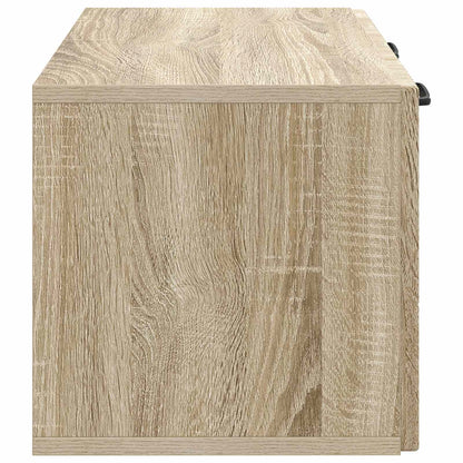 Wandbeugel TV-kast Sonoma Eiken 59,5 x 31 x 30 cm Bewerkt hout