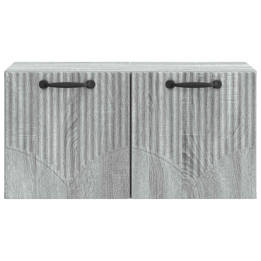 Wandbeugel TV-kast Grijs sonoma 59,5 x 31 x 30 cm Bewerkt hout