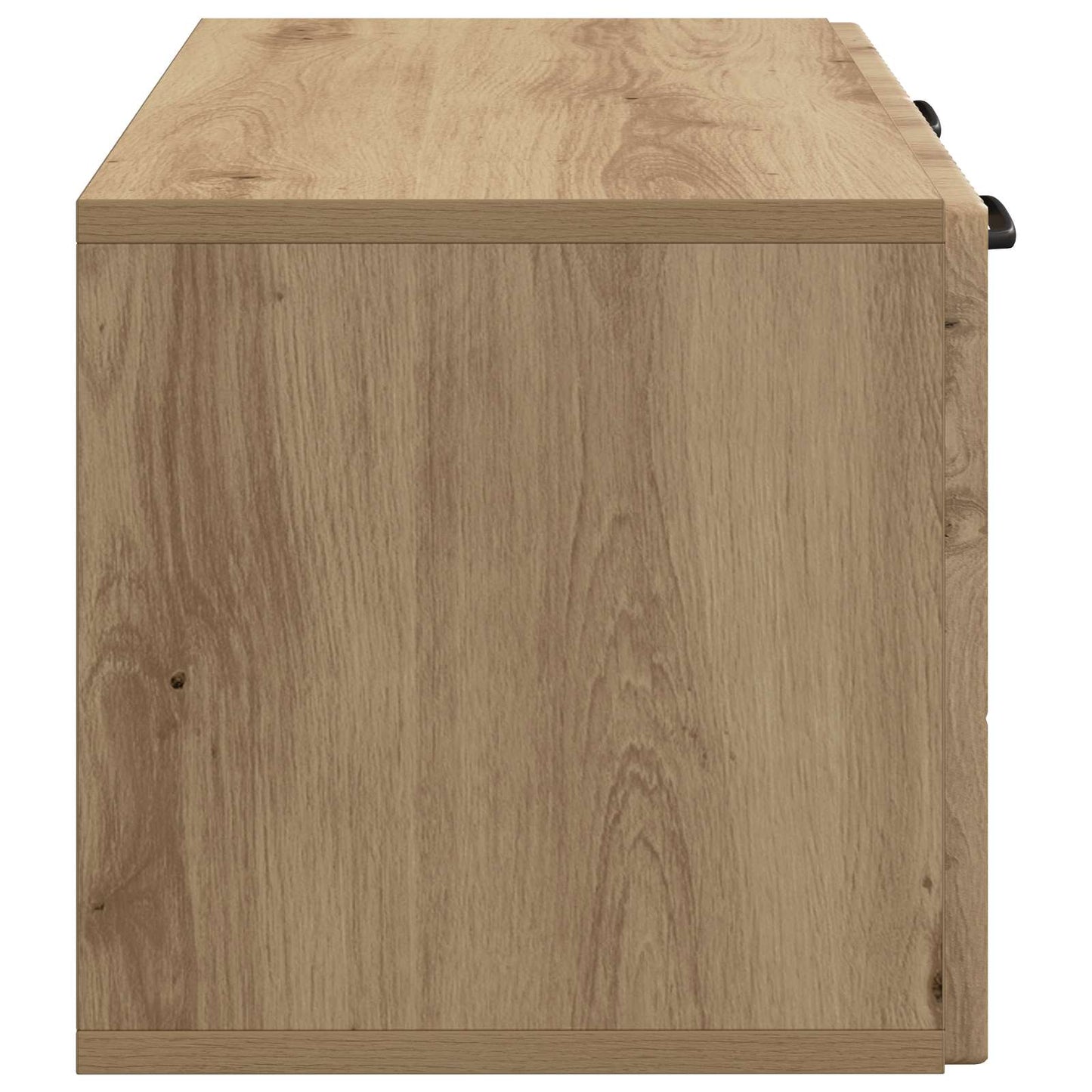 Wandbeugel TV-kast Artisanaal eiken 59,5 x 31 x 30 cm