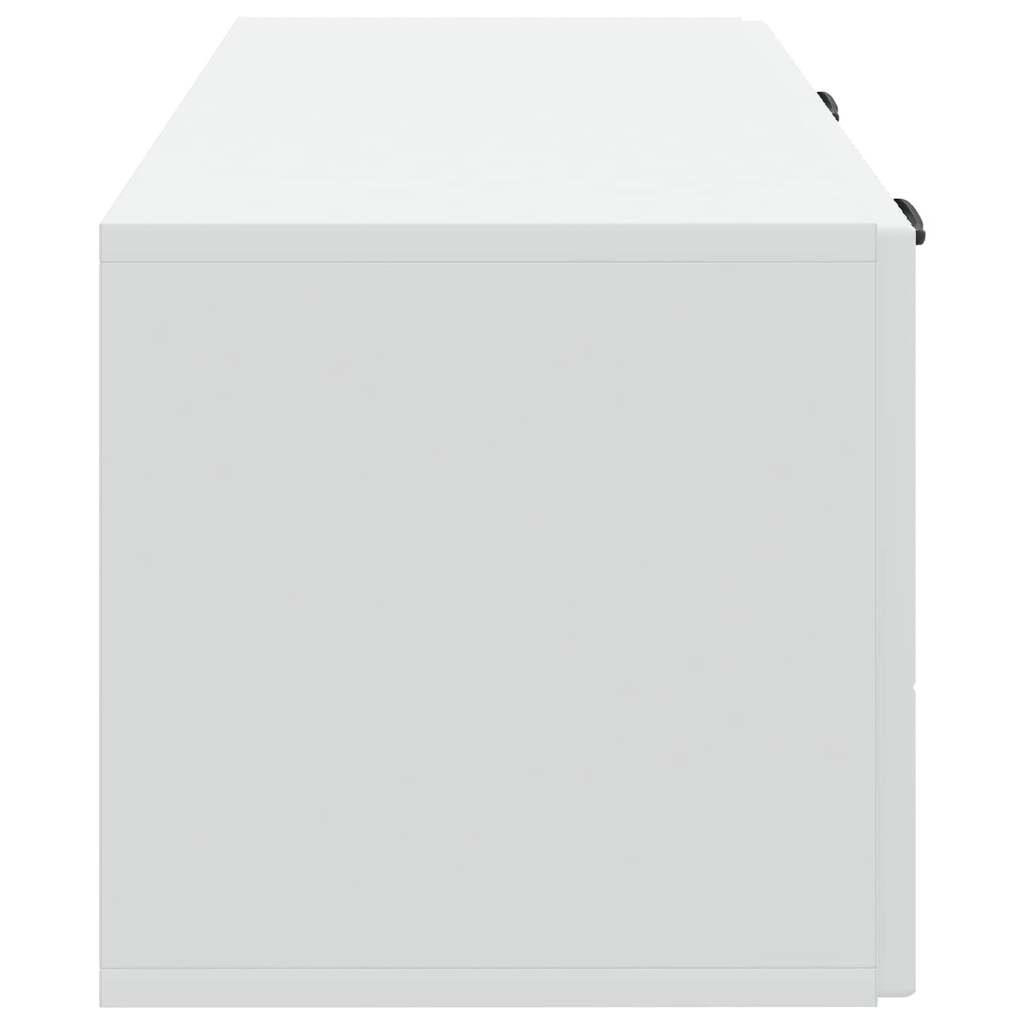 Wandbeugel TV-kast Wit 78,5 x 31 x 30 cm Bewerkt hout
