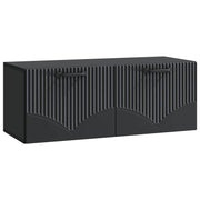Tv-meubel 78,5x31x30 cm bewerkt hout zwart