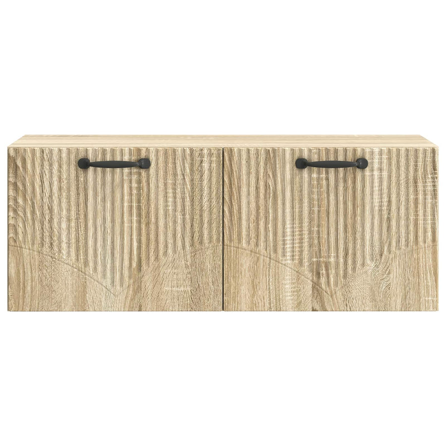 Wandbeugel TV-kast Sonoma Eiken 78,5 x 31 x 30 cm Bewerkt hout