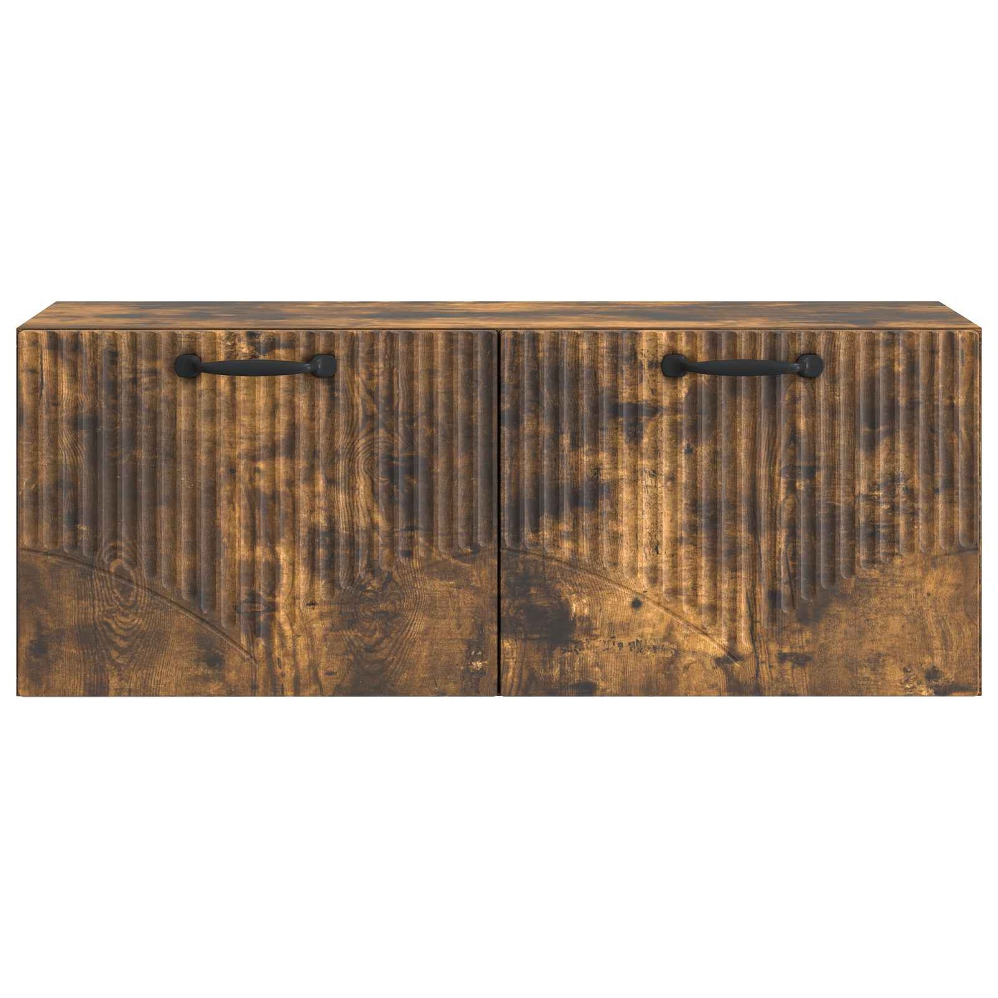 Wandbeugel TV-kast Gerookt eiken 78,5 x 31 x 30 cm Bewerkt hout