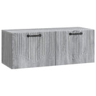 TV-kast 78,5x31x30 cm grijs sonoma bewerkt hout