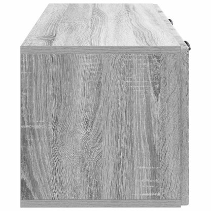 Wandbeugel TV-kast Grijs sonoma 78,5 x 31 x 30 cm Bewerkt hout