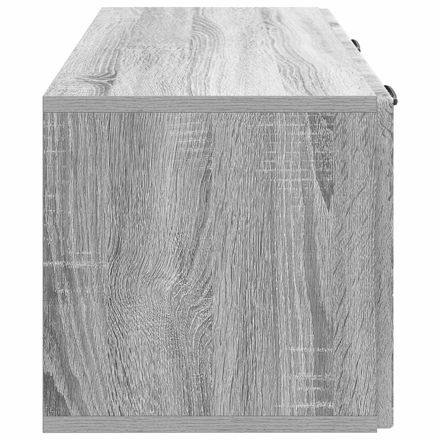 Wandbeugel TV-kast Grijs sonoma 78,5 x 31 x 30 cm Bewerkt hout
