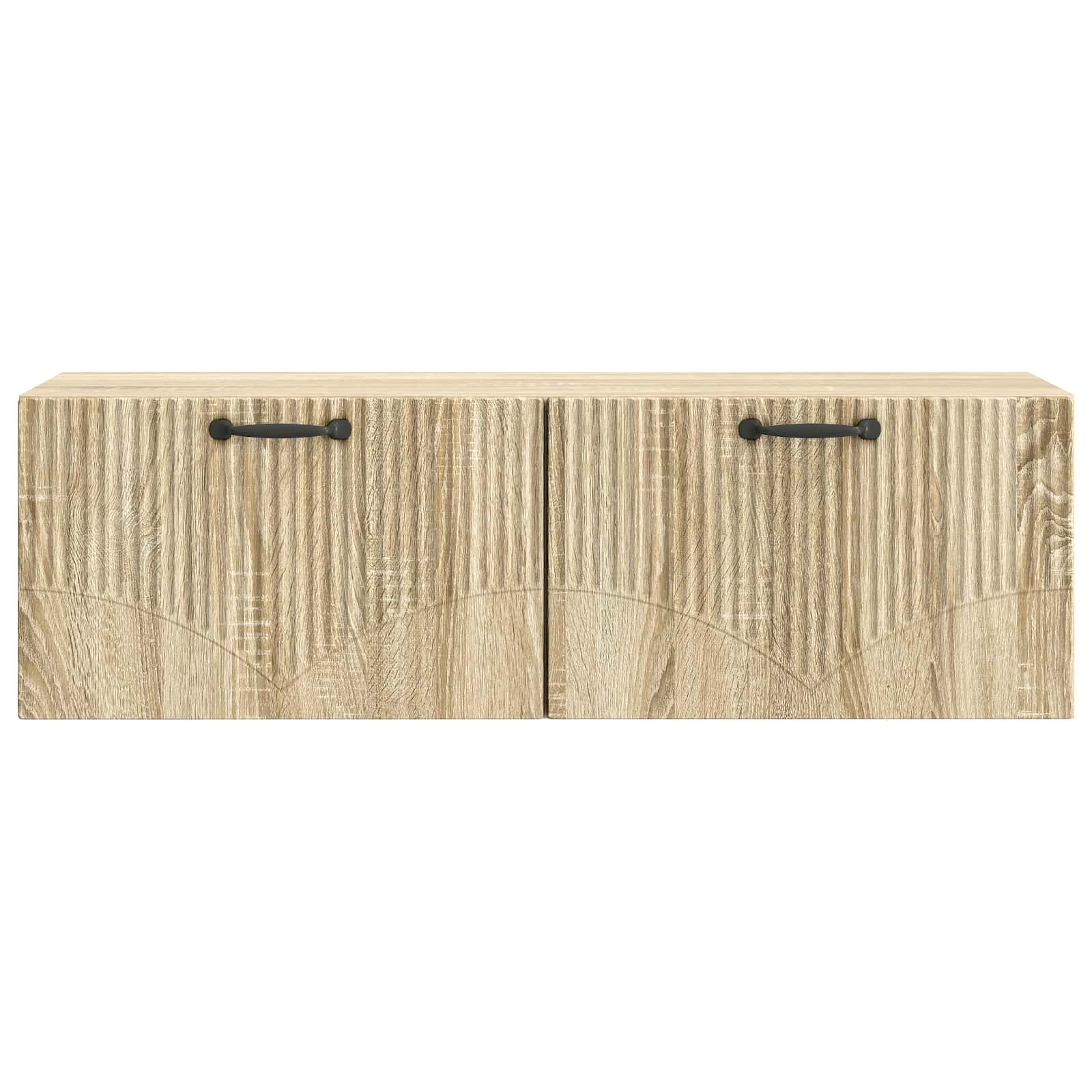 Wandbeugel TV-kast Sonoma Eiken 98 x 31 x 30 cm Bewerkt hout