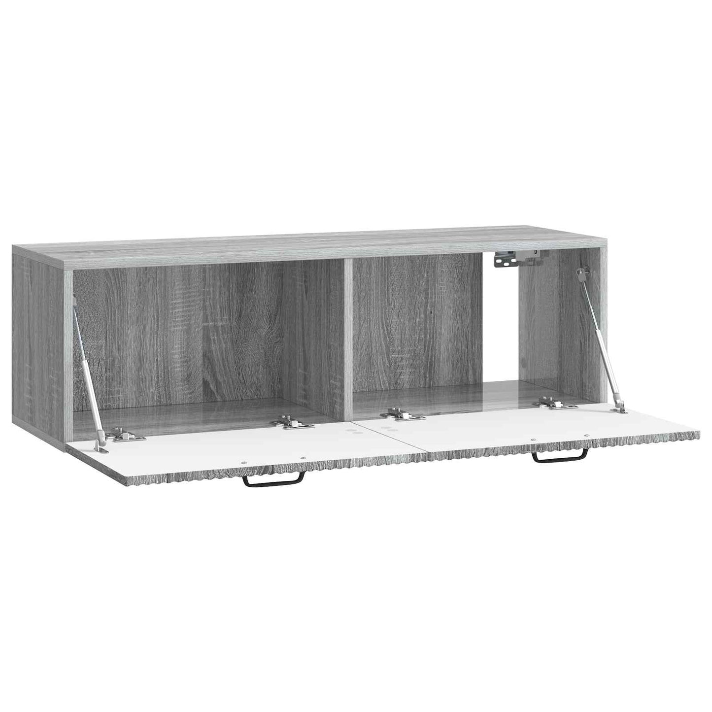 Wandbeugel TV-kast Grijs sonoma 98 x 31 x 30 cm Bewerkt hout