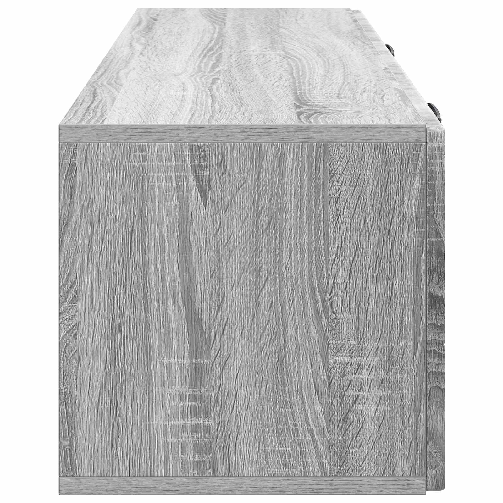 Wandbeugel TV-kast Grijs sonoma 98 x 31 x 30 cm Bewerkt hout