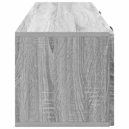 Wandbeugel TV-kast Grijs sonoma 98 x 31 x 30 cm Bewerkt hout