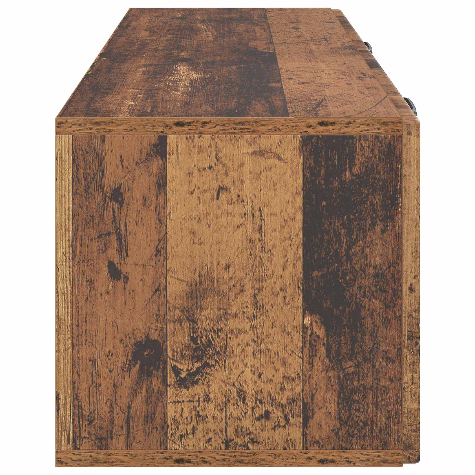 Wandbeugel TV-kast Oud hout 98 x 31 x 30 cm Bewerkt hout