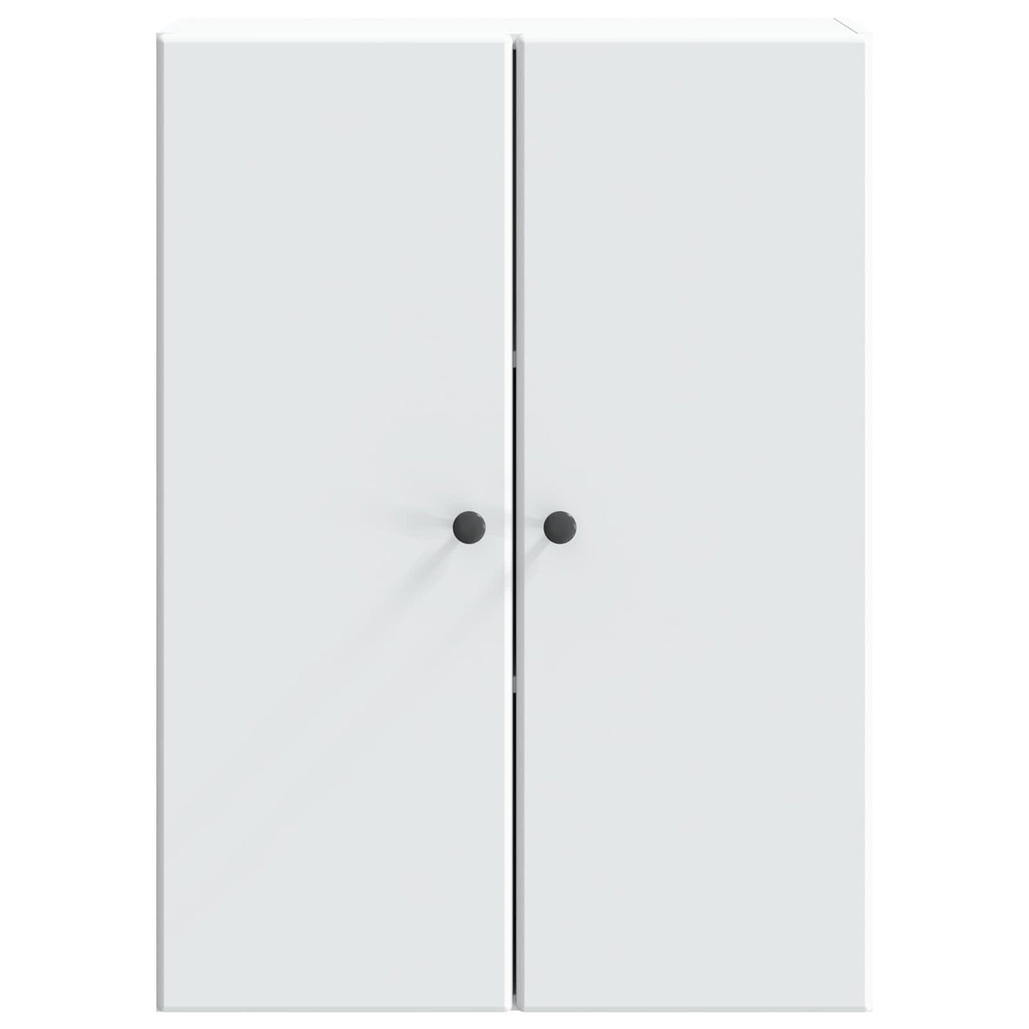 Wandkast Wit 66 x 34,5 x 90 cm Bewerkt hout