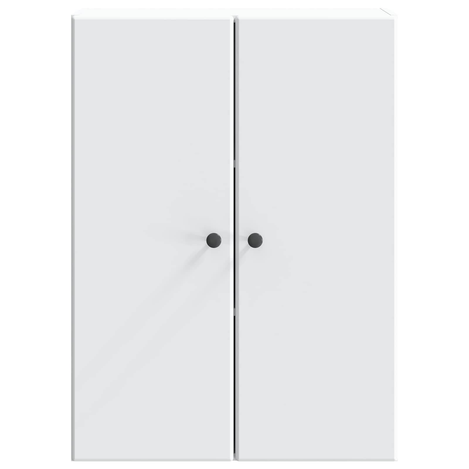 Wandkast Wit 66 x 34,5 x 90 cm Bewerkt hout