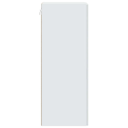 Wandkast Wit 66 x 34,5 x 90 cm Bewerkt hout