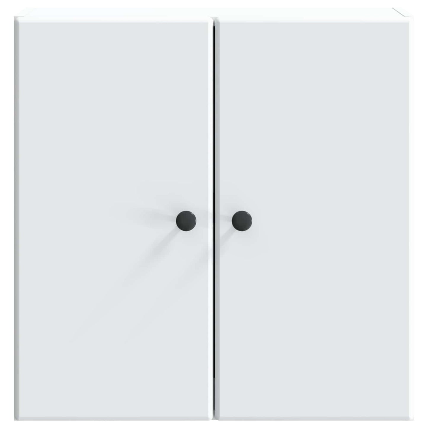 Wandkast Wit 59 x 31 x 60 cm Bewerkt hout