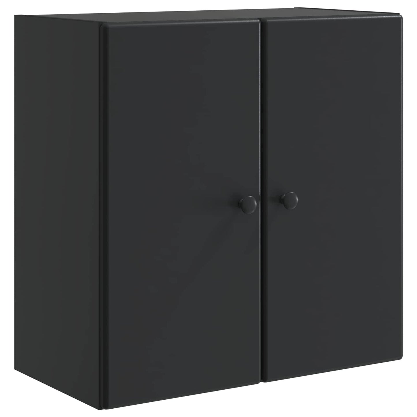 Wandkast Zwart 59 x 31 x 60 cm Bewerkt hout