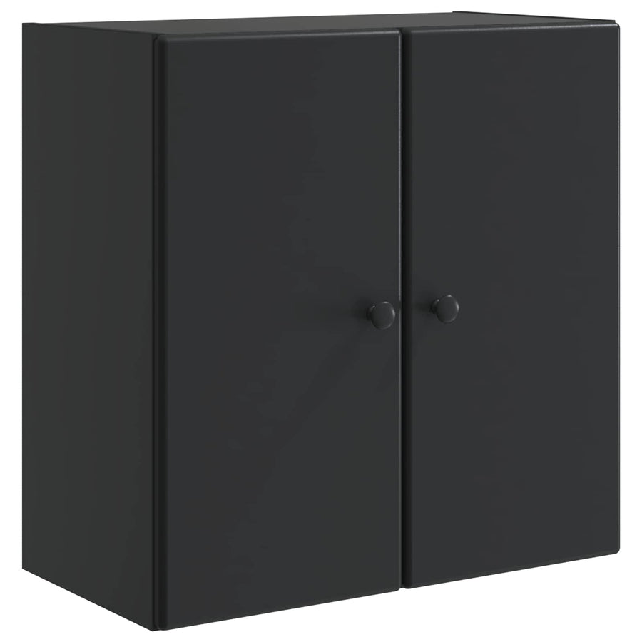 Wandkast Zwart 59 x 31 x 60 cm Bewerkt hout