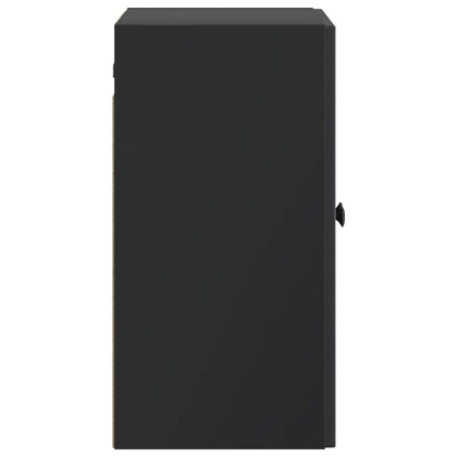 Wandkast Zwart 59 x 31 x 60 cm Bewerkt hout
