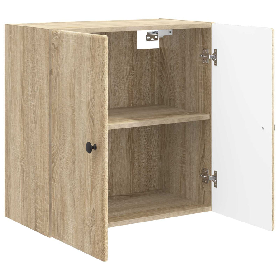 Wandkast Sonoma Eiken 59 x 31 x 60 cm Bewerkt hout