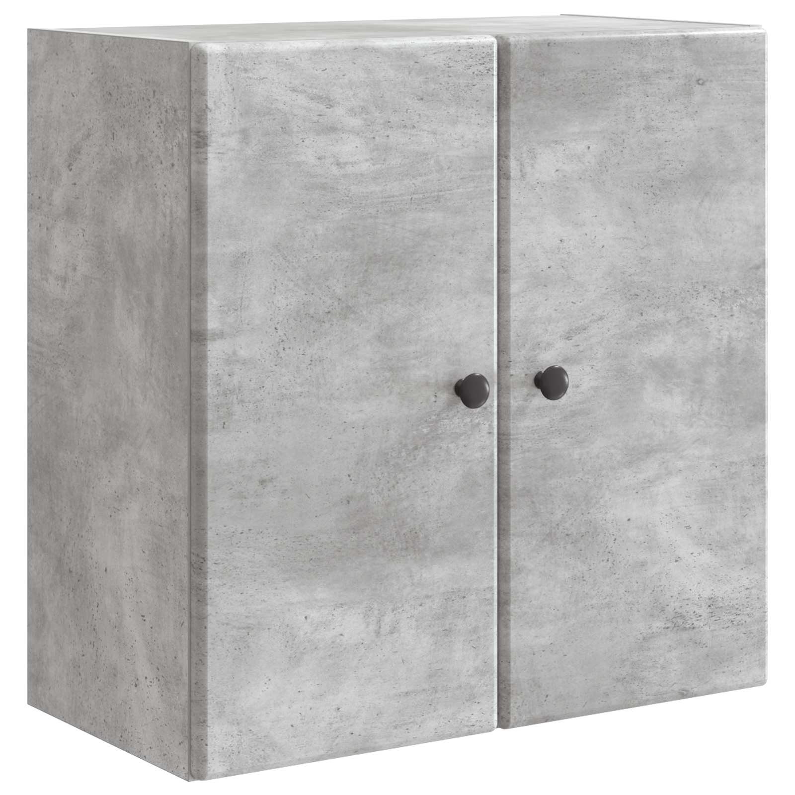 Wandkast Betongrijs 59 x 31 x 60 cm Bewerkt hout