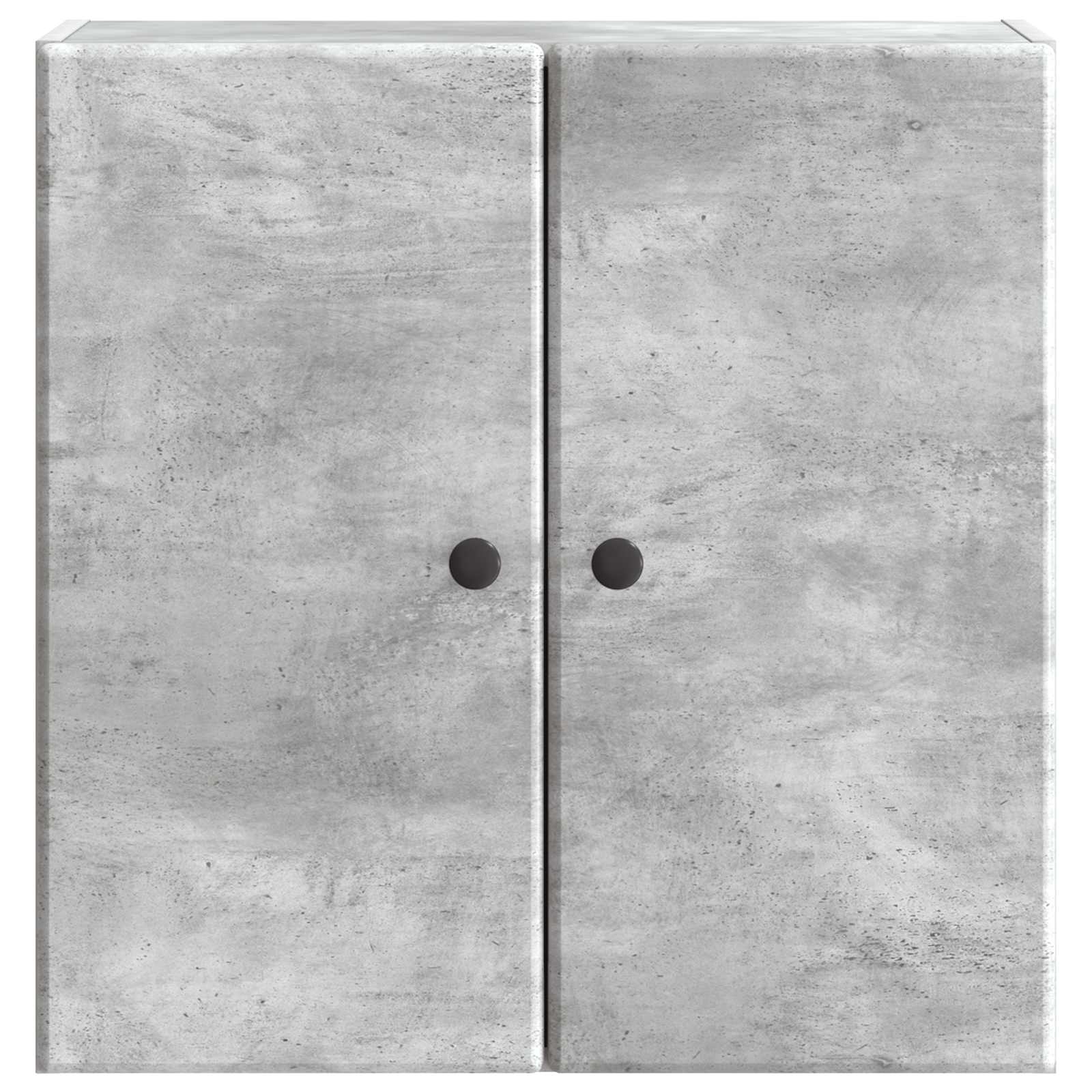 Wandkast Betongrijs 59 x 31 x 60 cm Bewerkt hout