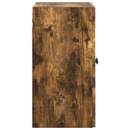 Wandkast Gerookt eiken 59 x 31 x 60 cm Bewerkt hout