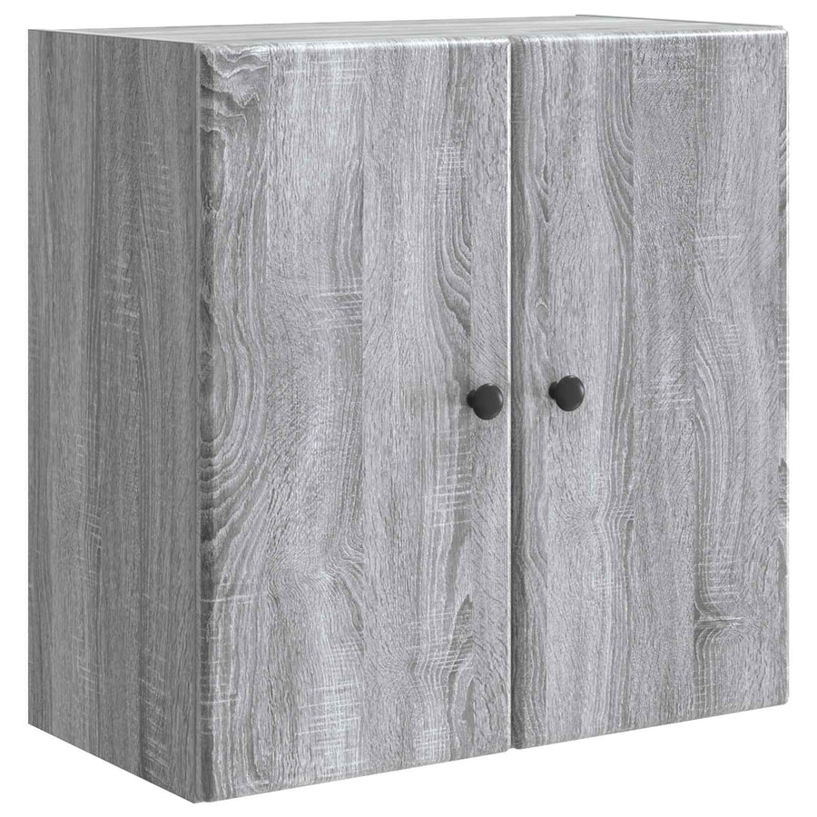 Wandkast Grijs Sonoma 59 x 31 x 60 cm Bewerkt hout