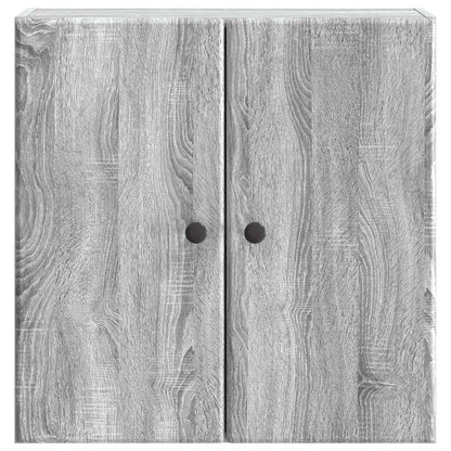 Wandkast Grijs Sonoma 59 x 31 x 60 cm Bewerkt hout