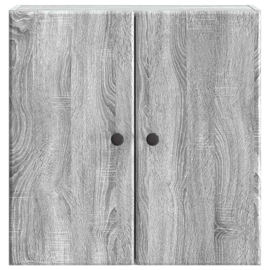 Wandkast Grijs Sonoma 59 x 31 x 60 cm Bewerkt hout