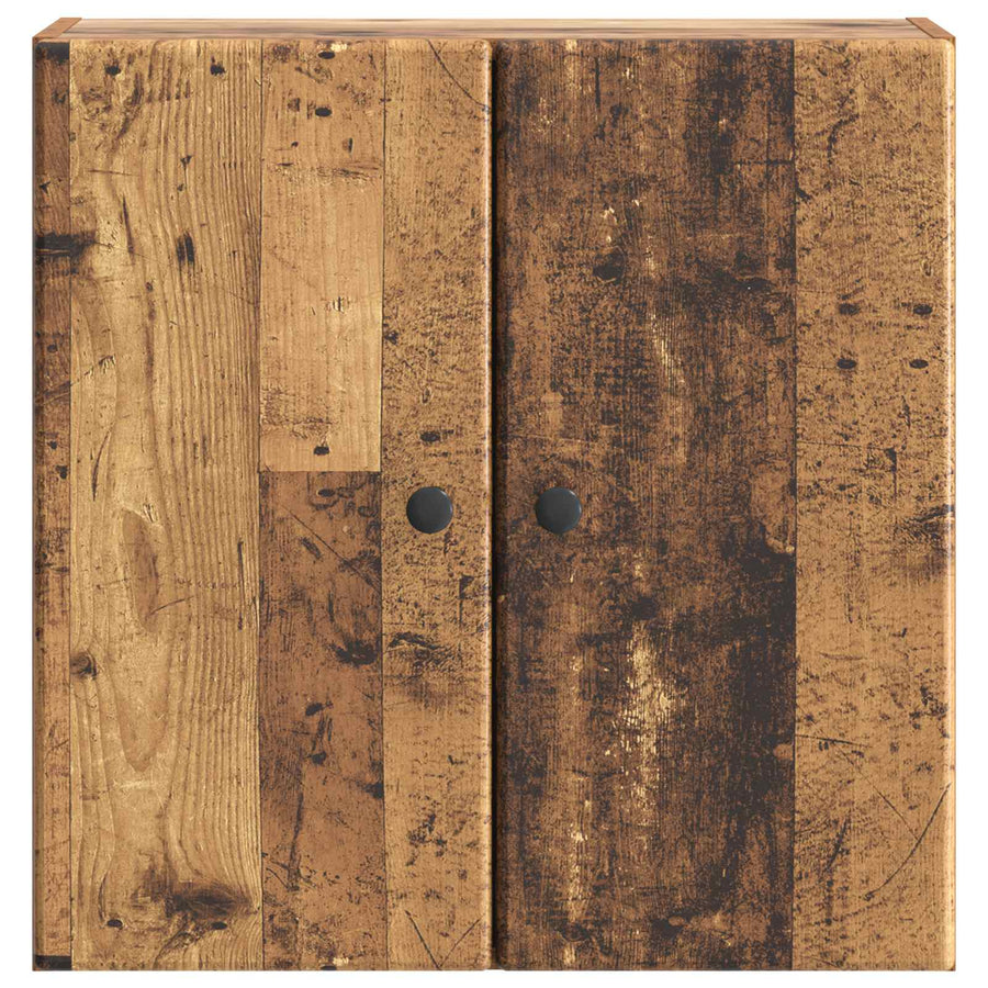 Wandkast Oud hout 59 x 31 x 60 cm Bewerkt hout