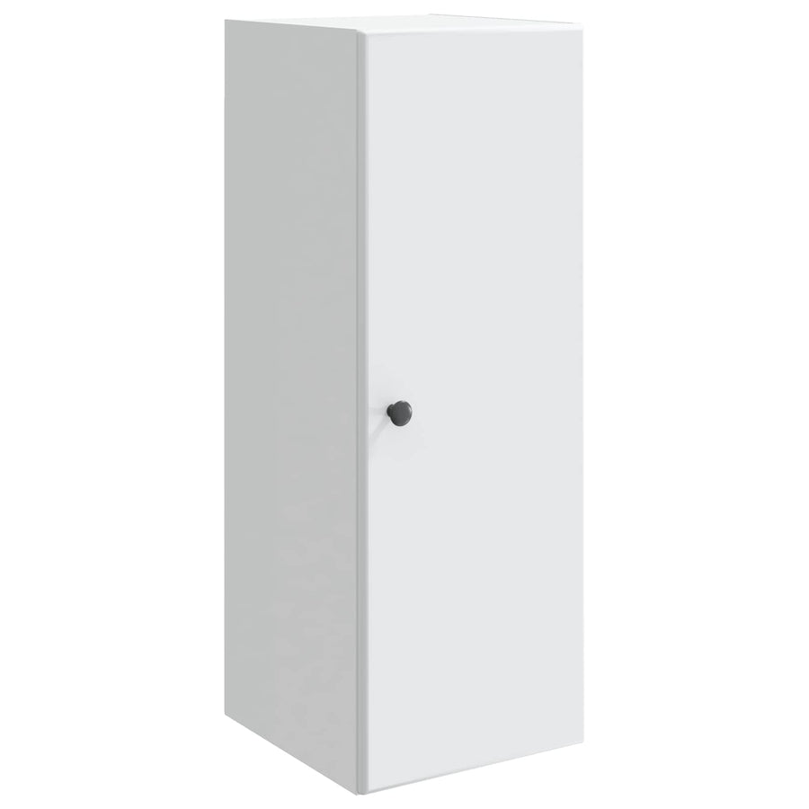 Wandkast Wit 33 x 34,5 x 90 cm Bewerkt hout