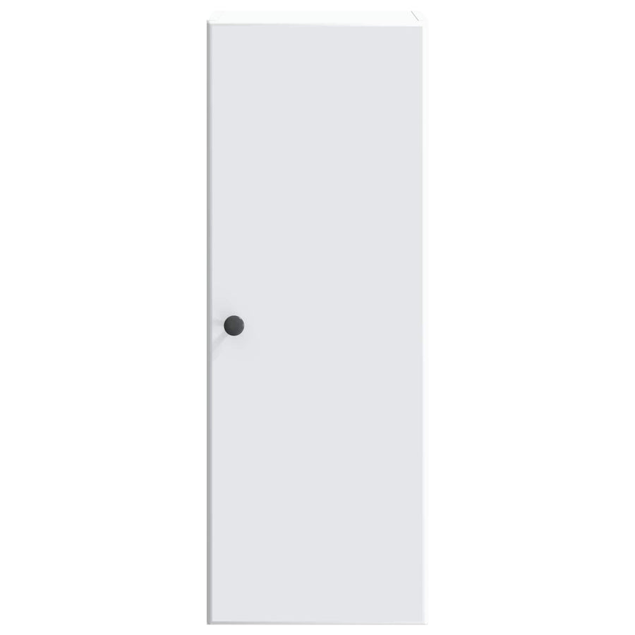 Wandkast Wit 33 x 34,5 x 90 cm Bewerkt hout