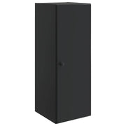 Wandkast zwart 33x34,5x90 cm