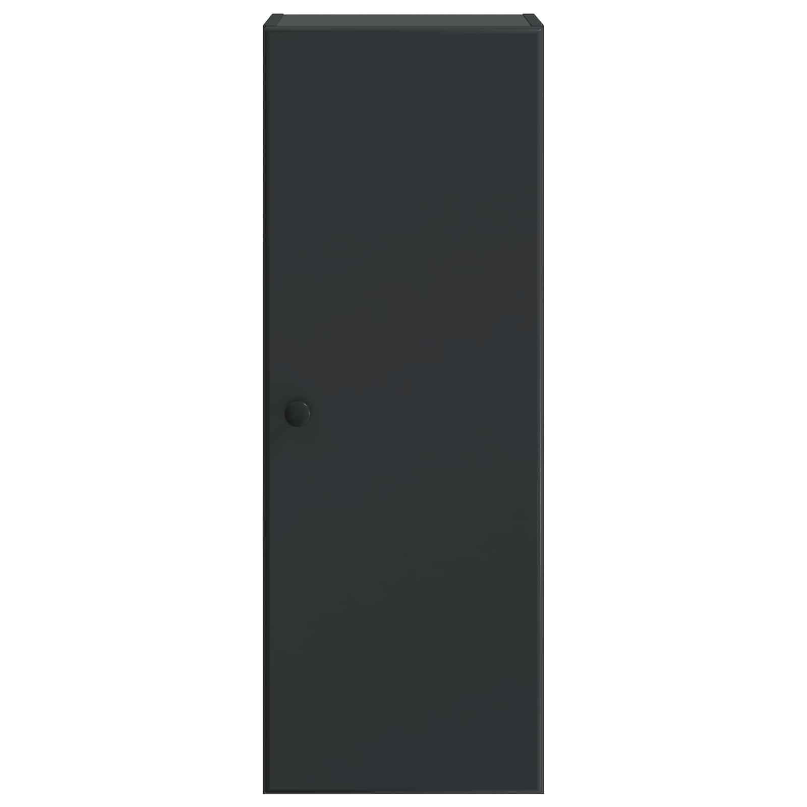 Wandkast Zwart 33 x 34,5 x 90 cm Bewerkt hout