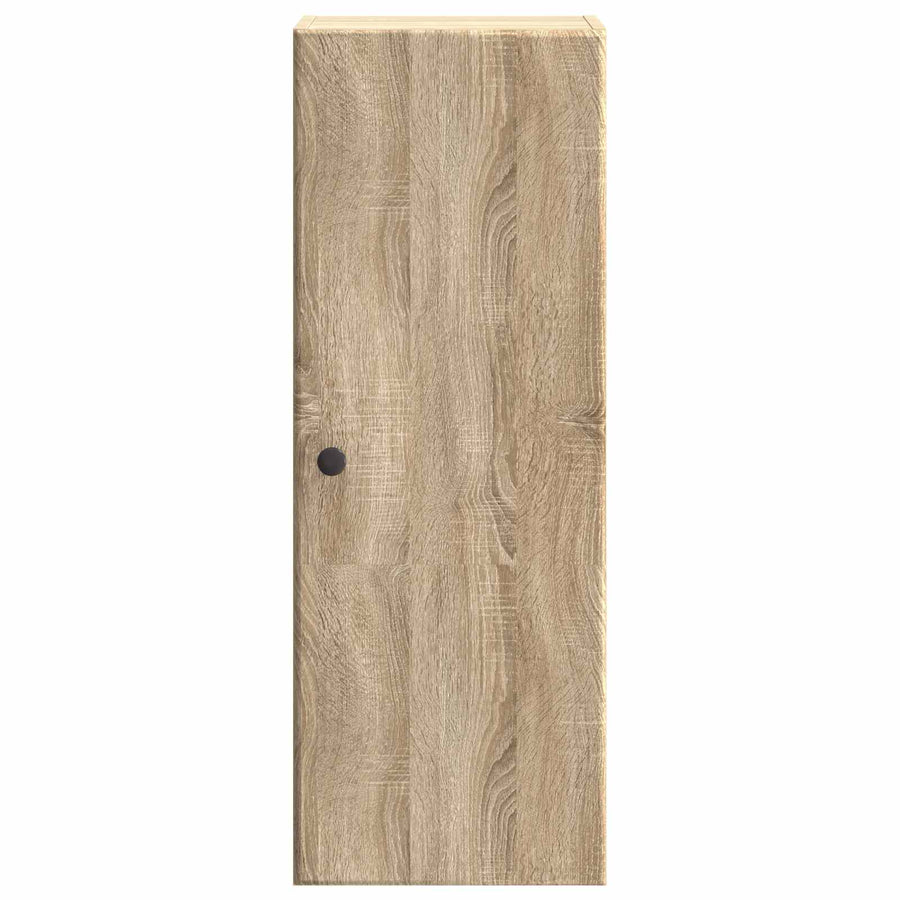 Wandkast Sonoma Eiken 33 x 34,5 x 90 cm Bewerkt hout