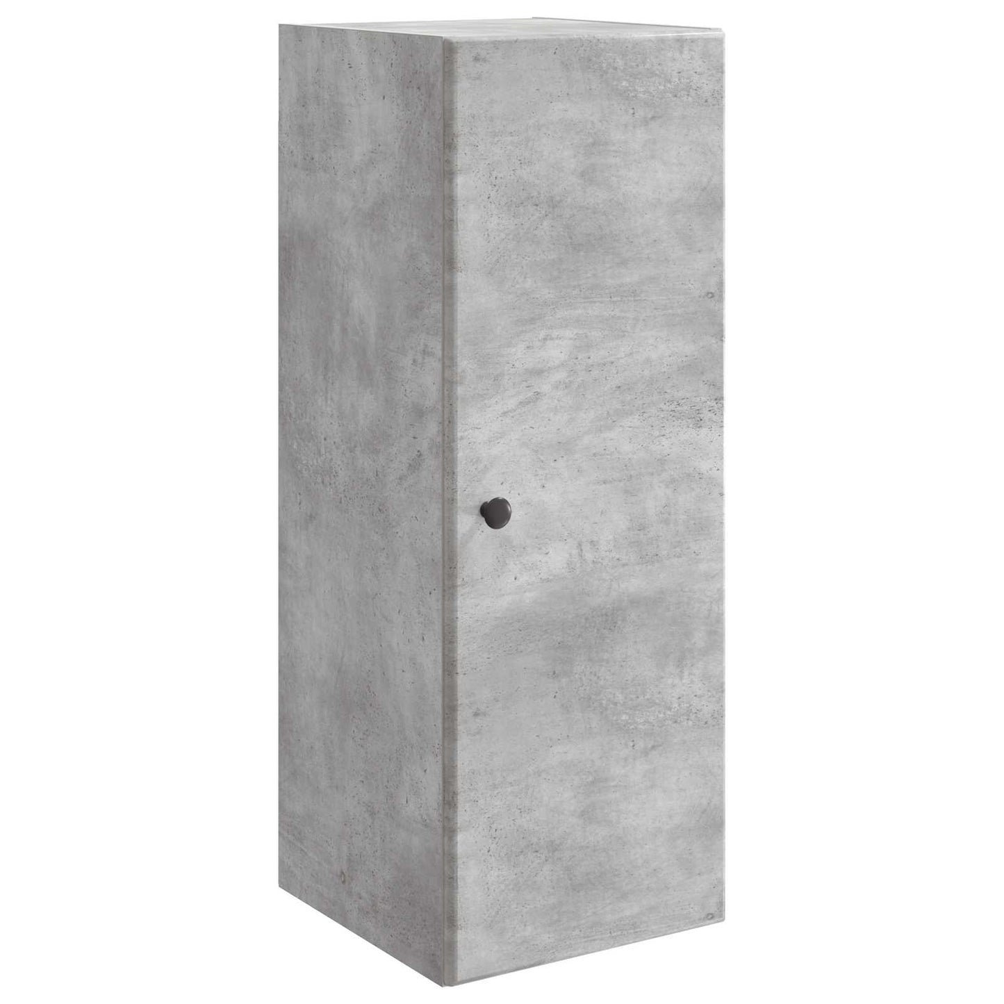 Wandkast Betongrijs 33 x 34,5 x 90 cm Bewerkt hout
