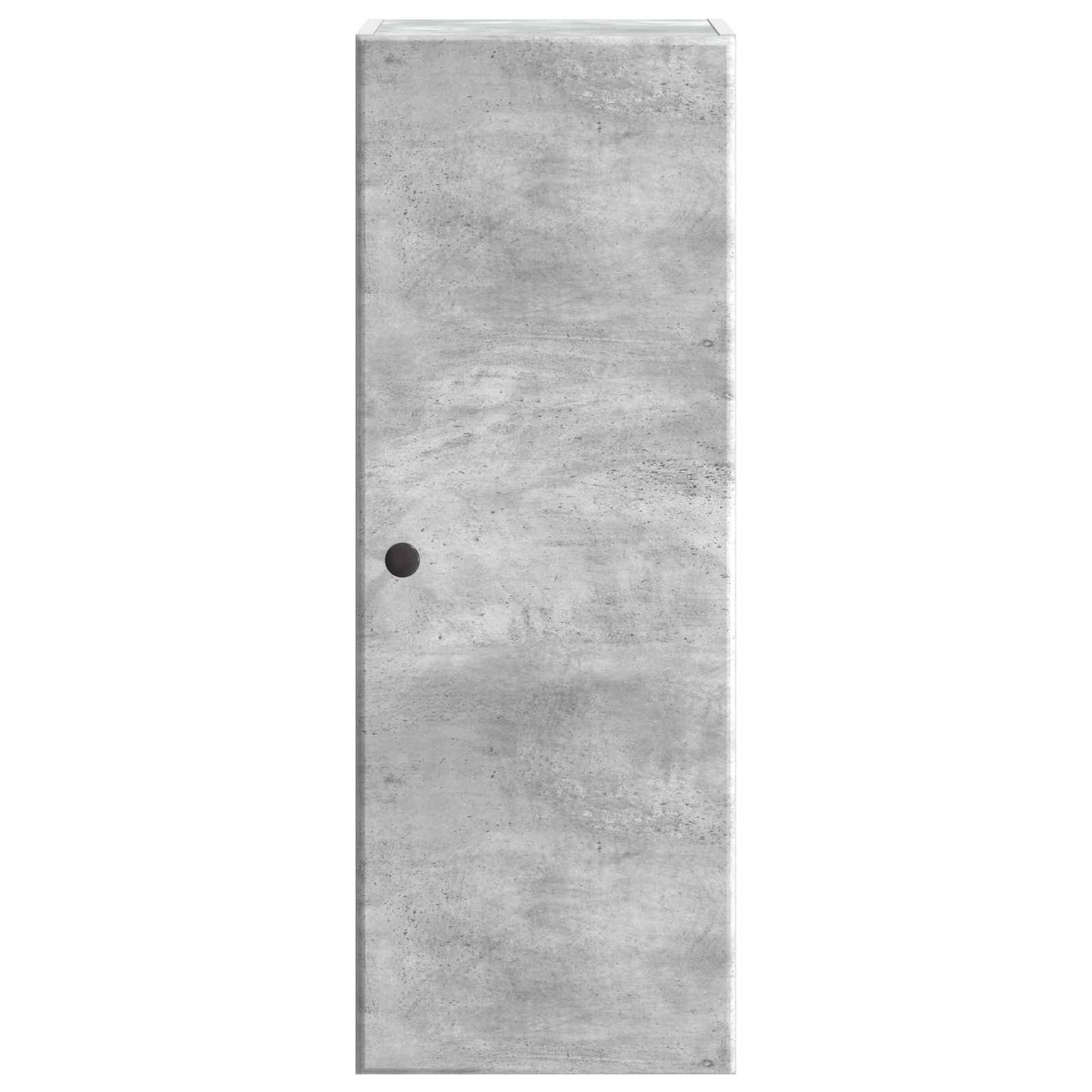 Wandkast Betongrijs 33 x 34,5 x 90 cm Bewerkt hout