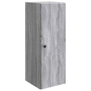 Wandkast 33x34,5x90 cm grijs Sonoma bewerkt hout