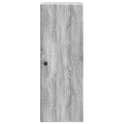 Wandkast Grijs Sonoma 33 x 34,5 x 90 cm Bewerkt hout
