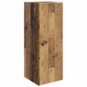 Wandkast 90 cm bewerkt hout