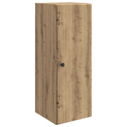Wandkast bewerkt hout 33x34,5x90 cm