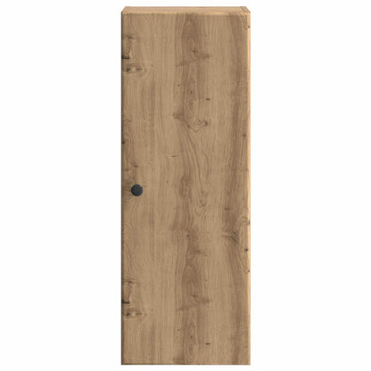 Wandkast Artisanaal eiken 33 x 34,5 x 90 cm Bewerkt hout