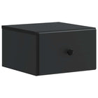Wall Bracket Wall Bed Black 34.5 x 33 x 20 cm Engineered wood